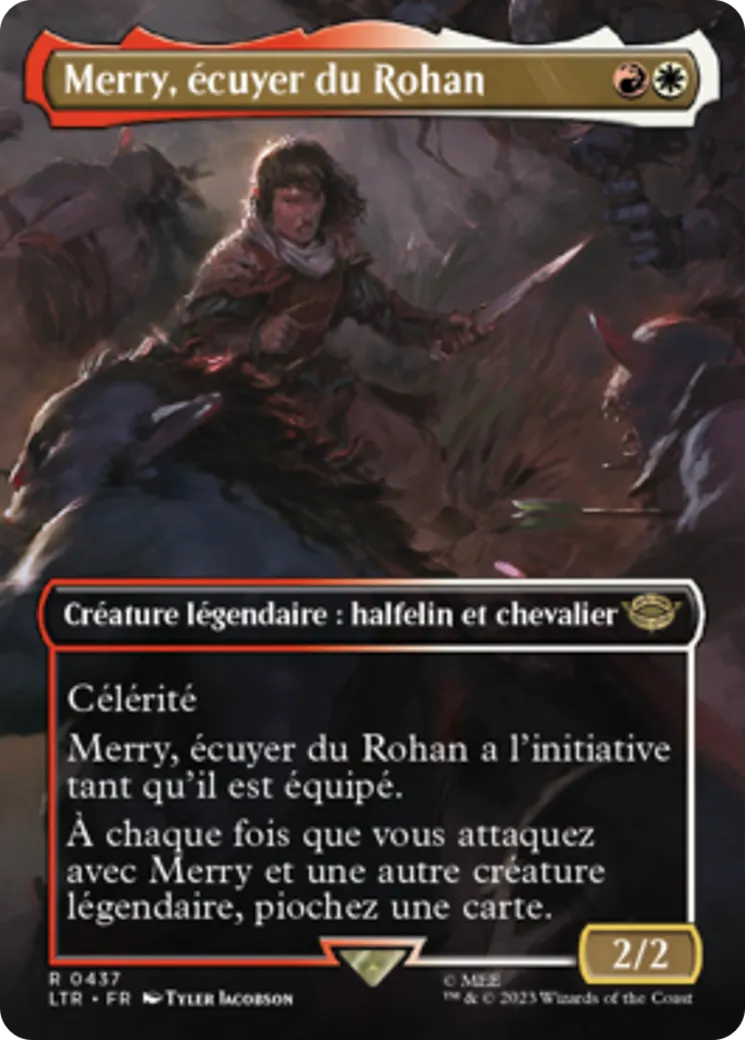 Merry, écuyer du Rohan — The Lord of the Rings: Tales of Middle-earth — Magic: The Gathering