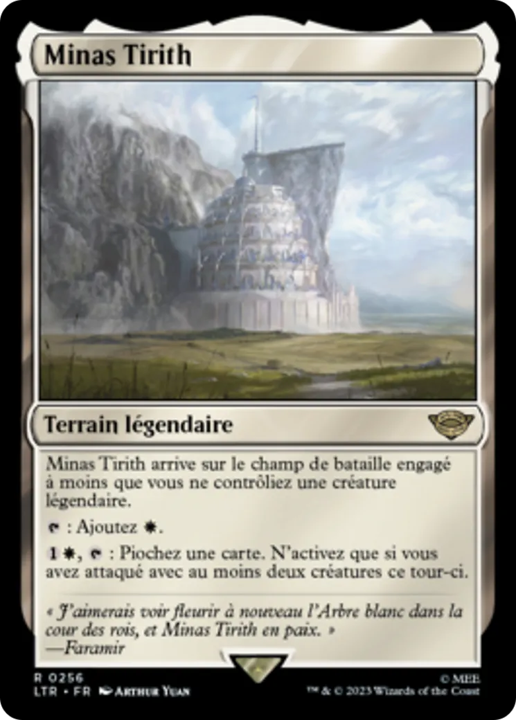 Minas Tirith — The Lord of the Rings: Tales of Middle-earth — Magic: The Gathering