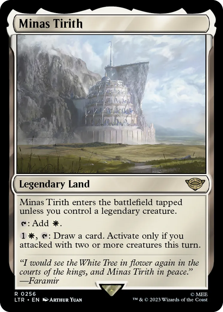Minas Tirith — The Lord of the Rings: Tales of Middle-earth — Magic: The Gathering
