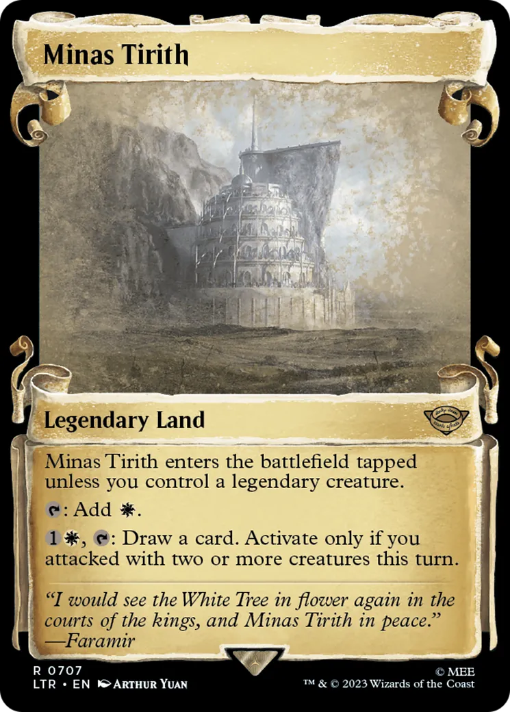 Minas Tirith — The Lord of the Rings: Tales of Middle-earth — Magic: The Gathering