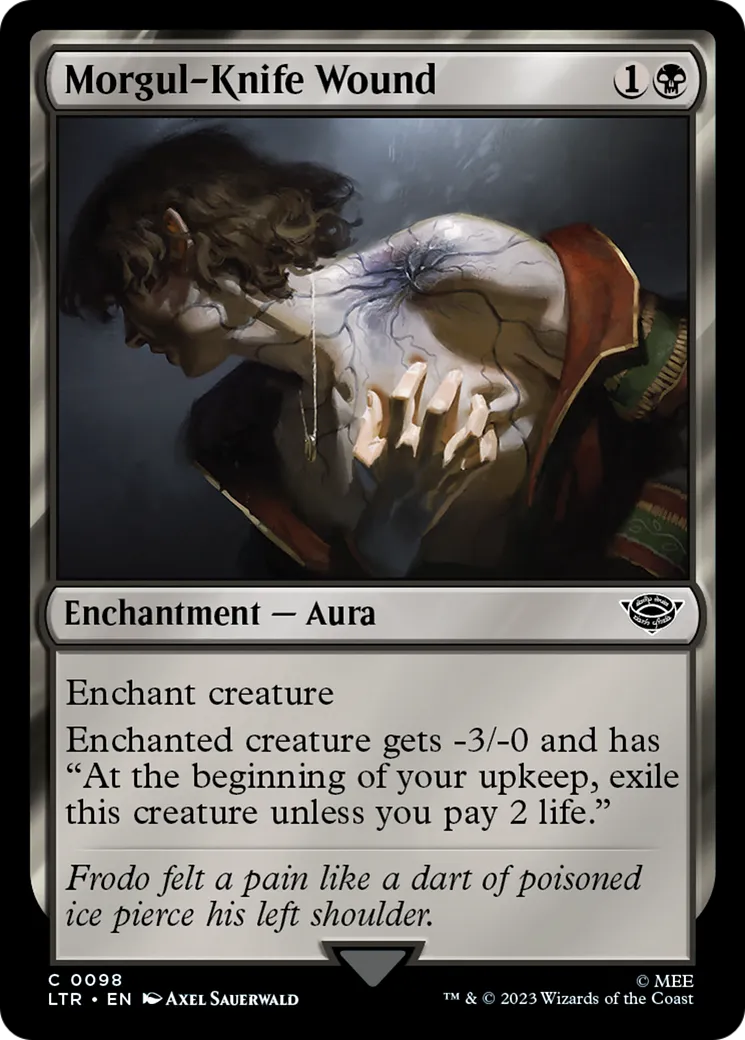 Morgul-Knife Wound — The Lord of the Rings: Tales of Middle-earth — Magic: The Gathering