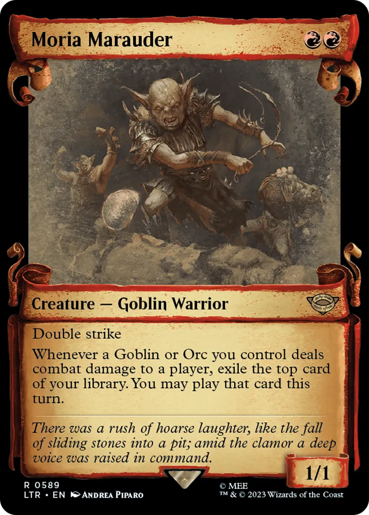 Maraudeur de la Moria — The Lord of the Rings: Tales of Middle-earth — Magic: The Gathering