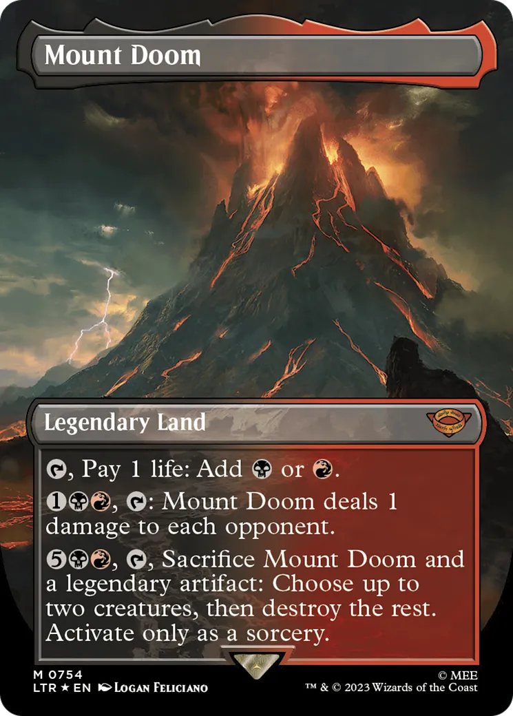 Montagne du Destin — The Lord of the Rings: Tales of Middle-earth — Magic: The Gathering