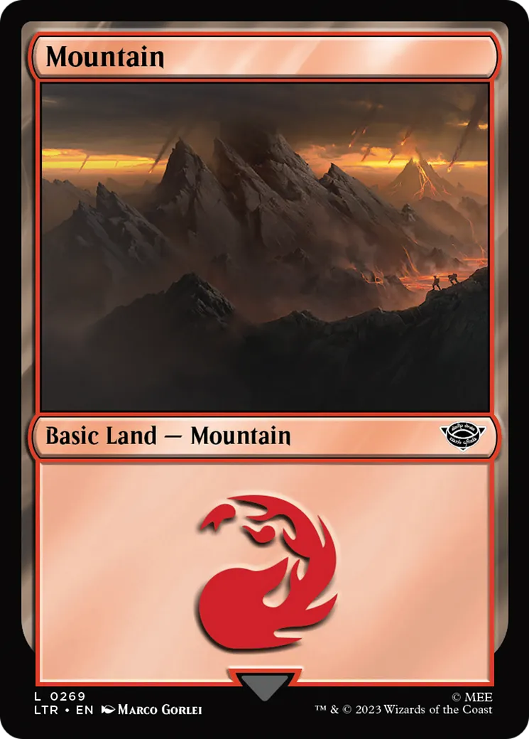 Mountain — The Lord of the Rings: Tales of Middle-earth — Magic: The Gathering
