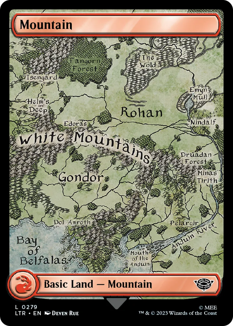 Montagne — The Lord of the Rings: Tales of Middle-earth — Magic: The Gathering