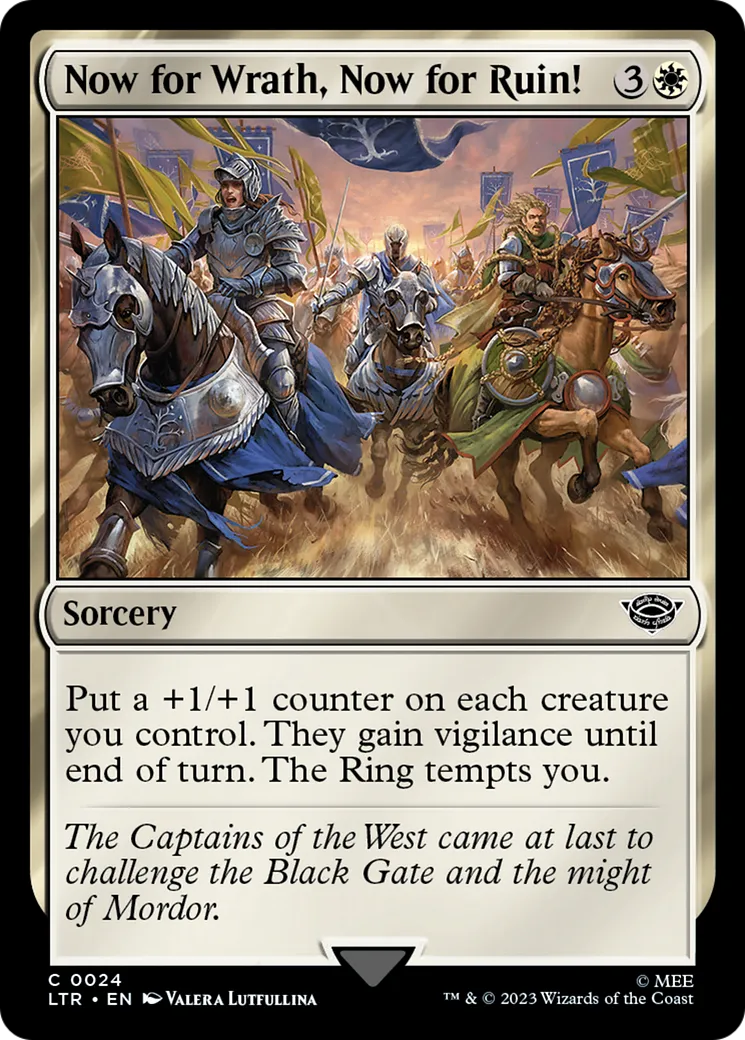 Now for Wrath, Now for Ruin! — The Lord of the Rings: Tales of Middle-earth — Magic: The Gathering