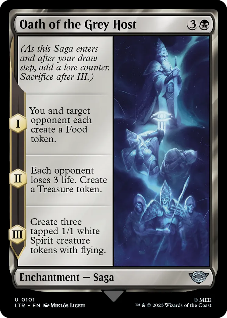Serment de l'Ost Gris — The Lord of the Rings: Tales of Middle-earth — Magic: The Gathering