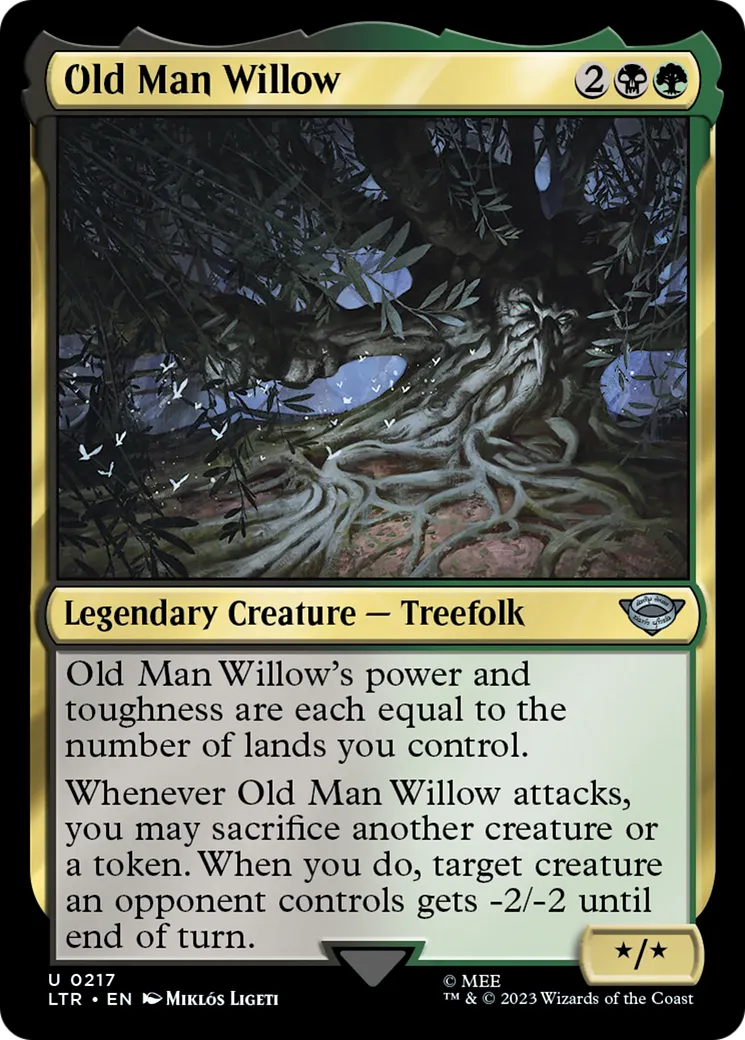 Old Man Willow — The Lord of the Rings: Tales of Middle-earth — Magic: The Gathering