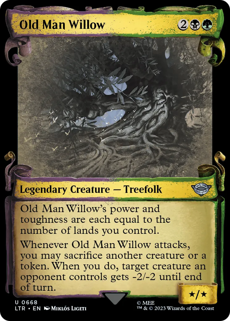 Old Man Willow — The Lord of the Rings: Tales of Middle-earth — Magic: The Gathering