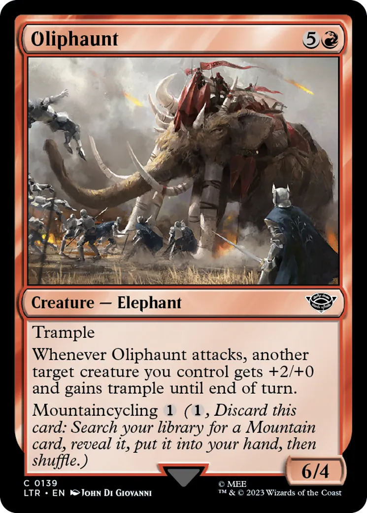 Olifant — The Lord of the Rings: Tales of Middle-earth — Magic: The Gathering