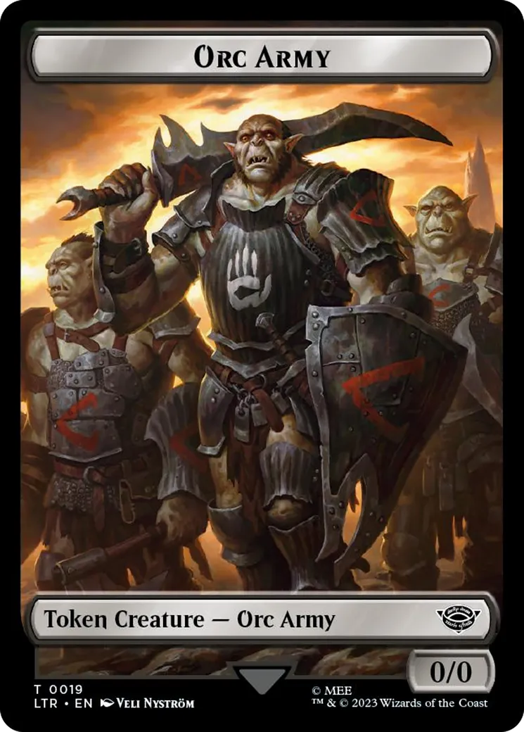Orc Army — The Lord of the Rings: Tales of Middle-earth — Magic: The Gathering