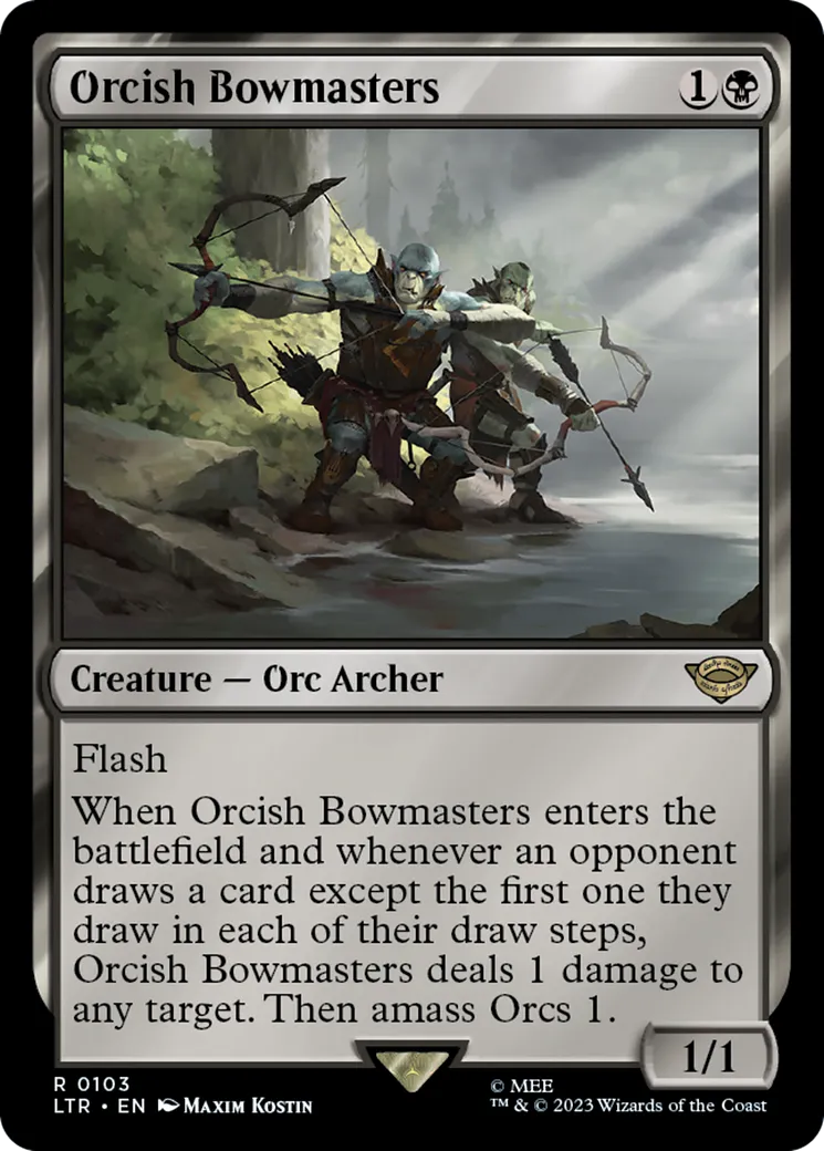 Orcish Bowmasters — The Lord of the Rings: Tales of Middle-earth — Magic: The Gathering