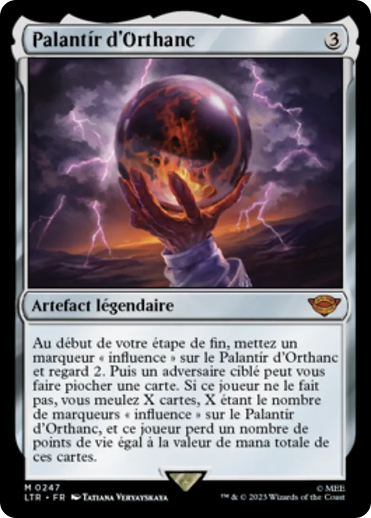 Palantír d'Orthanc — The Lord of the Rings: Tales of Middle-earth — Magic: The Gathering