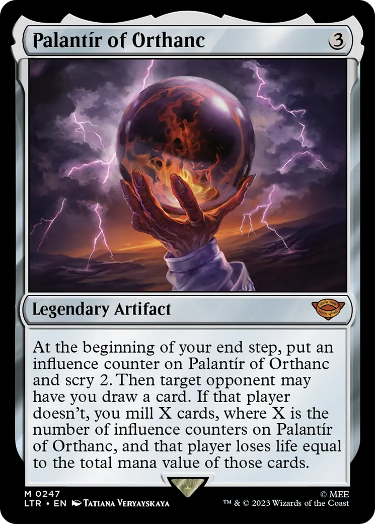 Palantír d'Orthanc — The Lord of the Rings: Tales of Middle-earth — Magic: The Gathering