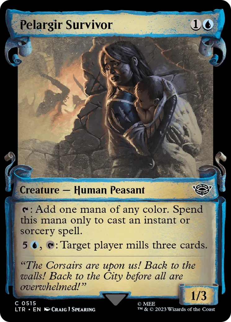 Survivante de Pelargir — The Lord of the Rings: Tales of Middle-earth — Magic: The Gathering