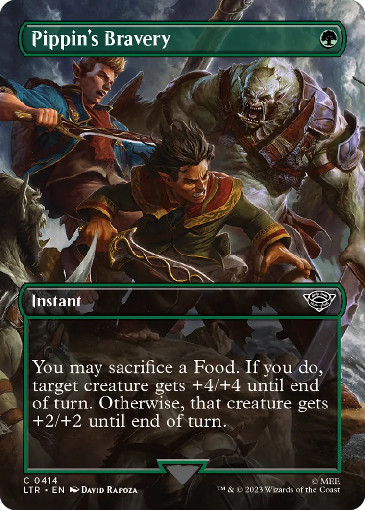 Bravoure de Pippin — The Lord of the Rings: Tales of Middle-earth — Magic: The Gathering