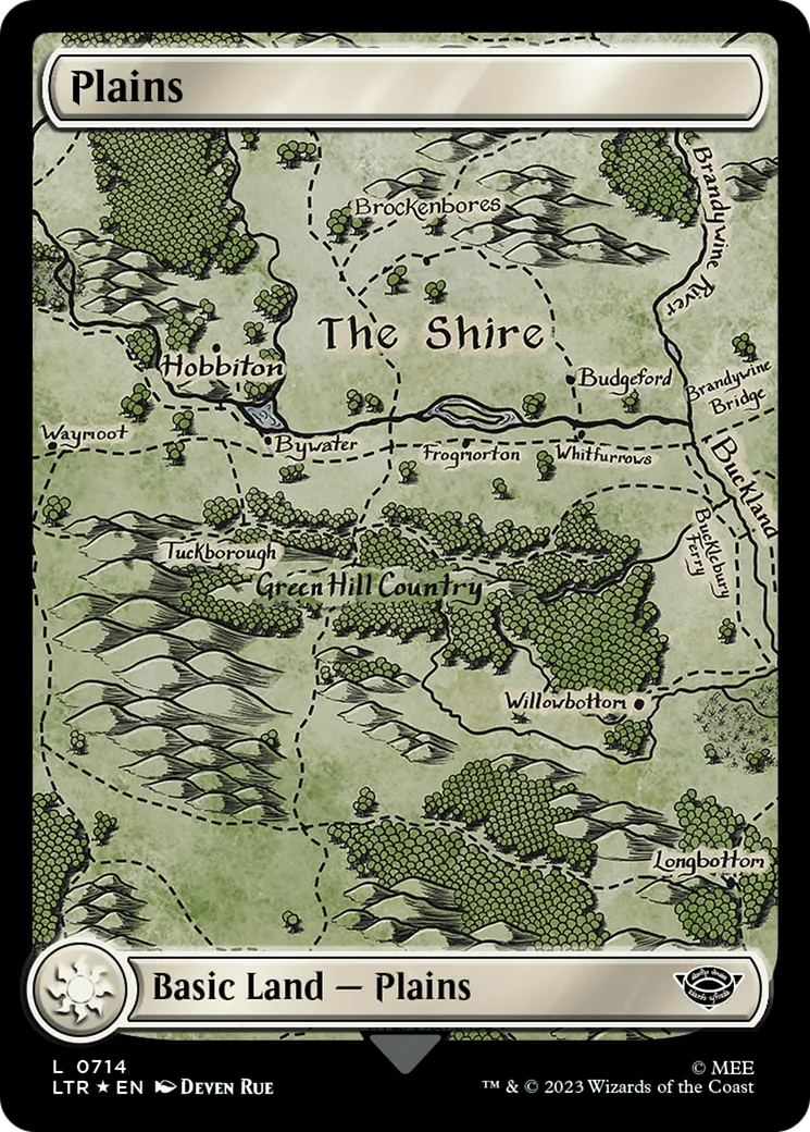 Plains — The Lord of the Rings: Tales of Middle-earth — Magic: The Gathering