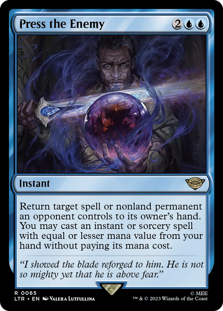 Press the Enemy — The Lord of the Rings: Tales of Middle-earth — Magic: The Gathering