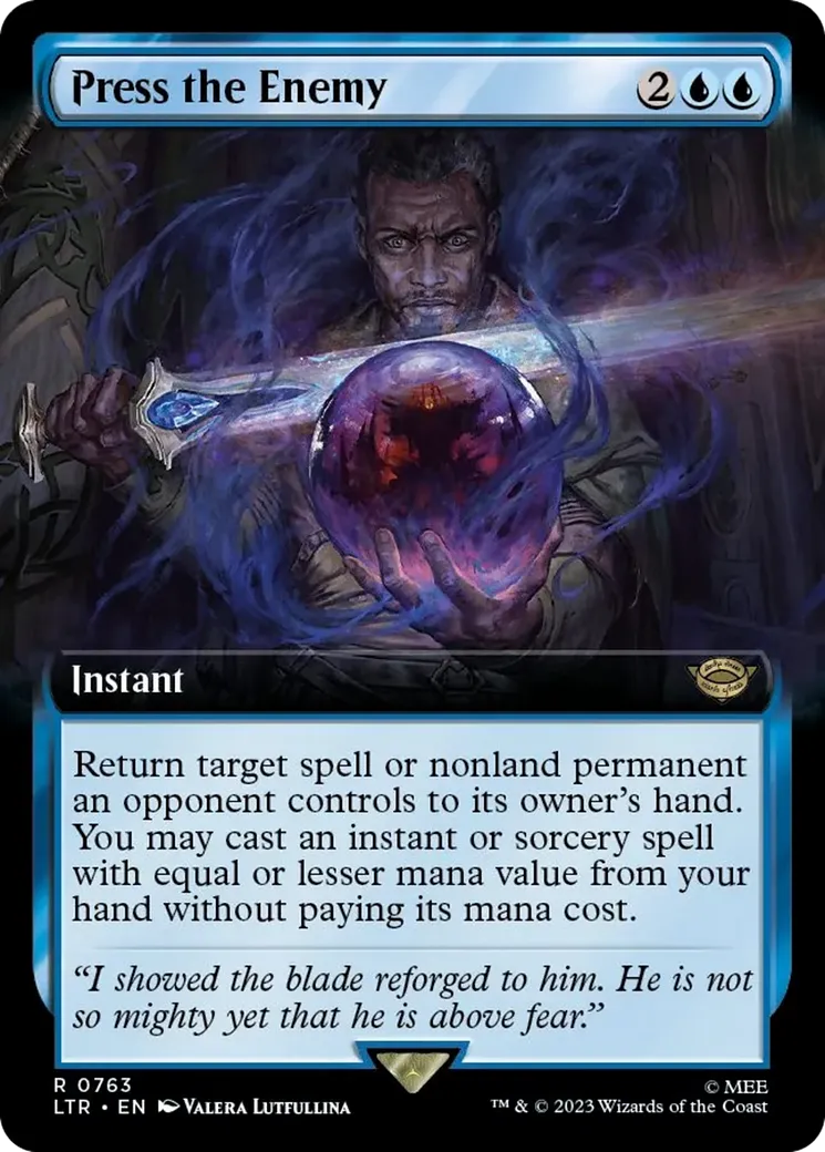 Press the Enemy — The Lord of the Rings: Tales of Middle-earth — Magic: The Gathering