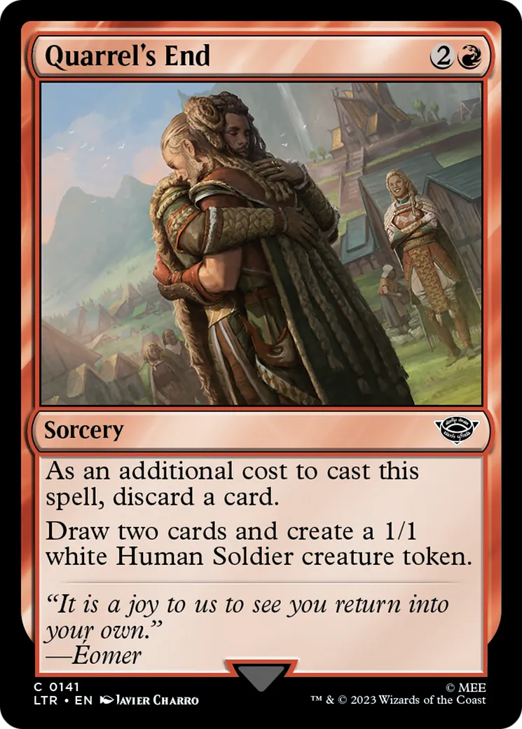 Fin de la querelle — The Lord of the Rings: Tales of Middle-earth — Magic: The Gathering