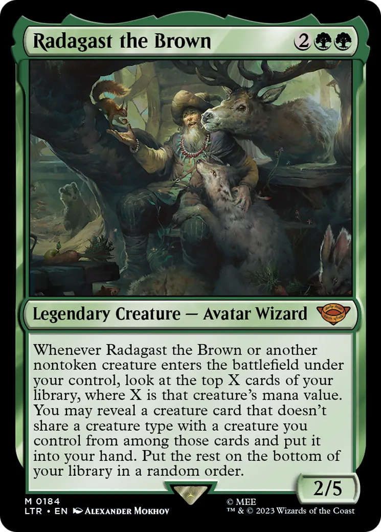 Radagast the Brown — The Lord of the Rings: Tales of Middle-earth — Magic: The Gathering