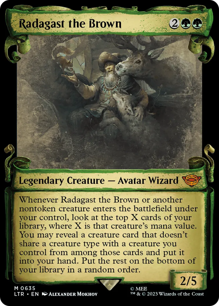 Radagast le Brun from The Lord of the Rings: Tales of Middle-earth - Magic: The Gathering