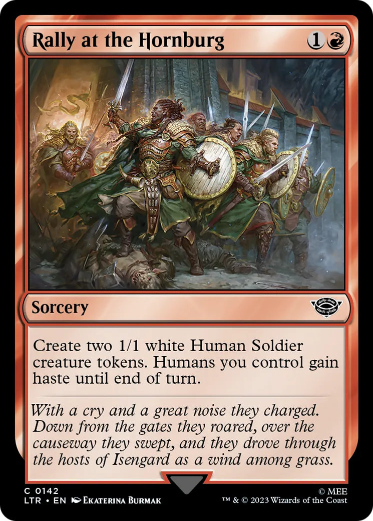 Ralliement à Fort-le-Cor — The Lord of the Rings: Tales of Middle-earth — Magic: The Gathering