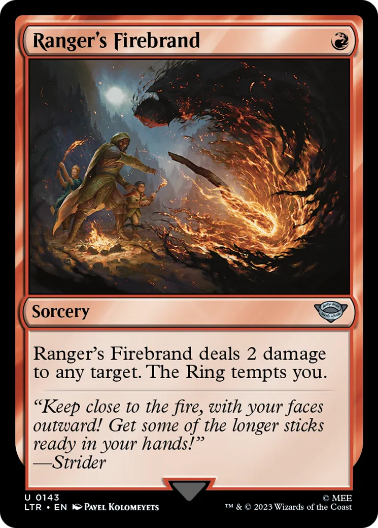 Brandon du rôdeur — The Lord of the Rings: Tales of Middle-earth — Magic: The Gathering
