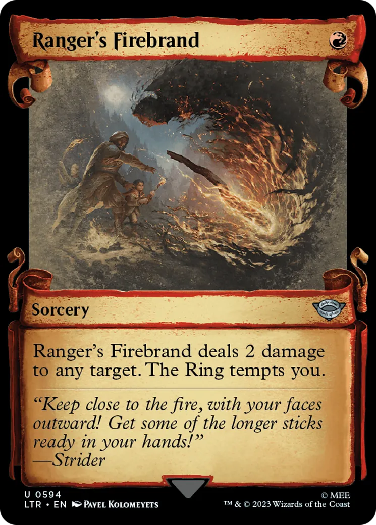 Brandon du rôdeur — The Lord of the Rings: Tales of Middle-earth — Magic: The Gathering