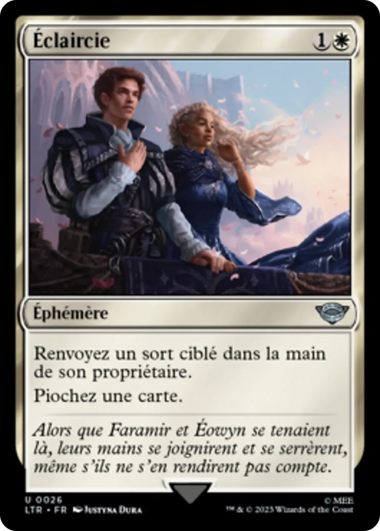 Éclaircie — The Lord of the Rings: Tales of Middle-earth — Magic: The Gathering