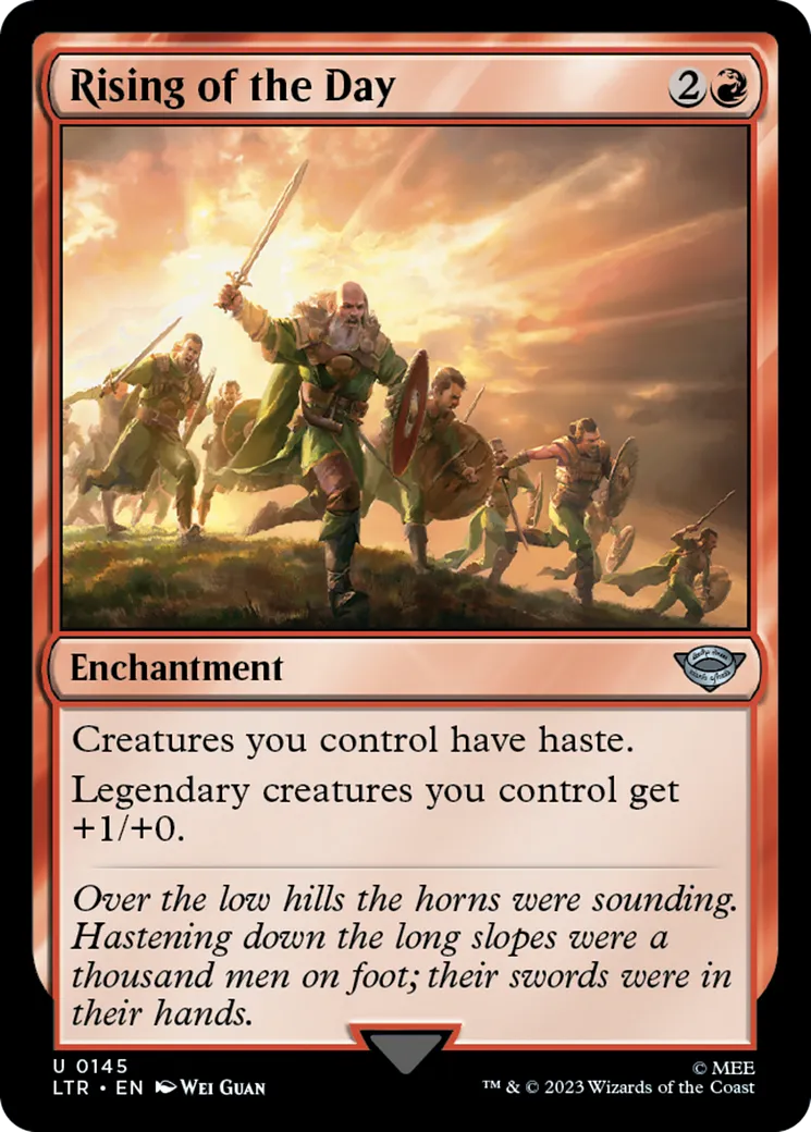 Lever du jour — The Lord of the Rings: Tales of Middle-earth — Magic: The Gathering