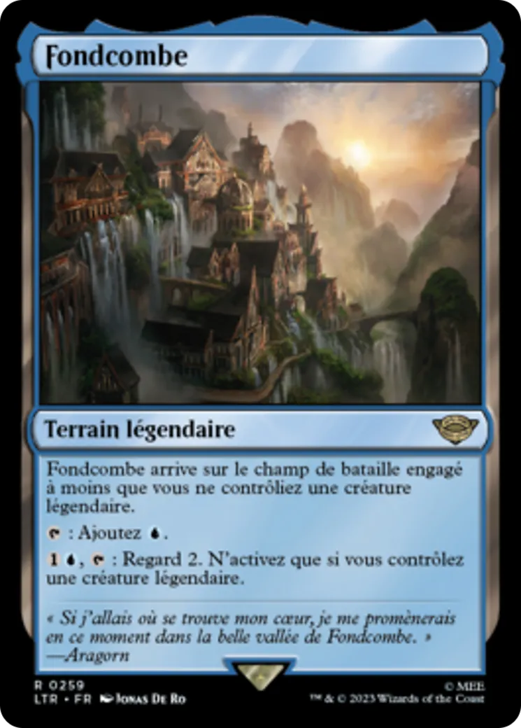 Fondcombe — The Lord of the Rings: Tales of Middle-earth — Magic: The Gathering
