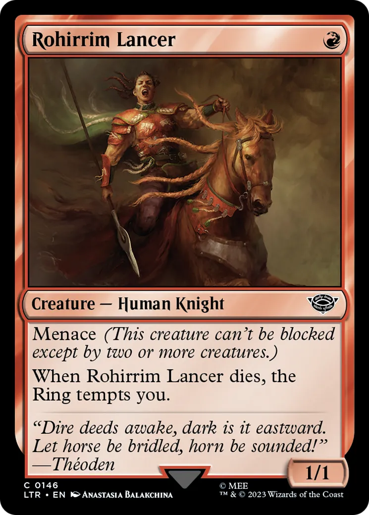 Rohirrim Lancer — The Lord of the Rings: Tales of Middle-earth — Magic: The Gathering