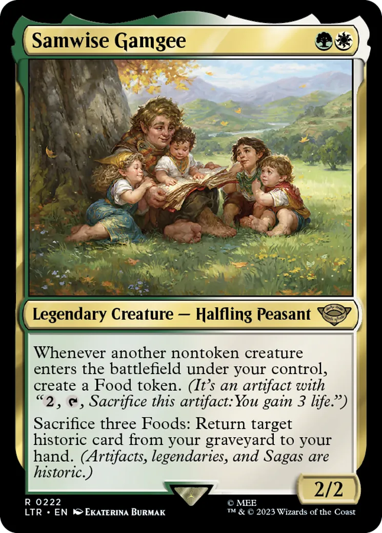 Samwise Gamgee — The Lord of the Rings: Tales of Middle-earth — Magic: The Gathering