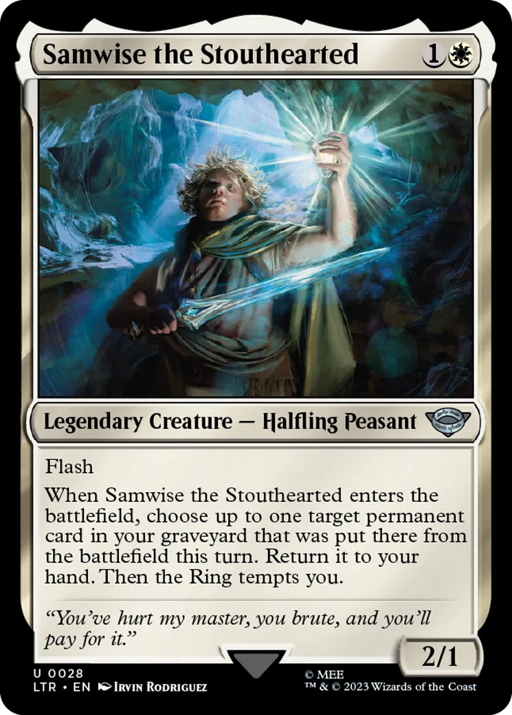 Samsagace l'Intrépide — The Lord of the Rings: Tales of Middle-earth — Magic: The Gathering