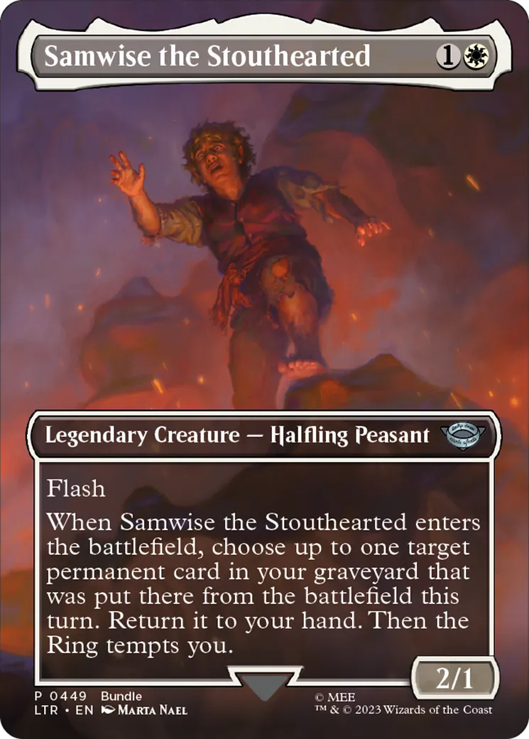 Samsagace l'Intrépide — The Lord of the Rings: Tales of Middle-earth — Magic: The Gathering