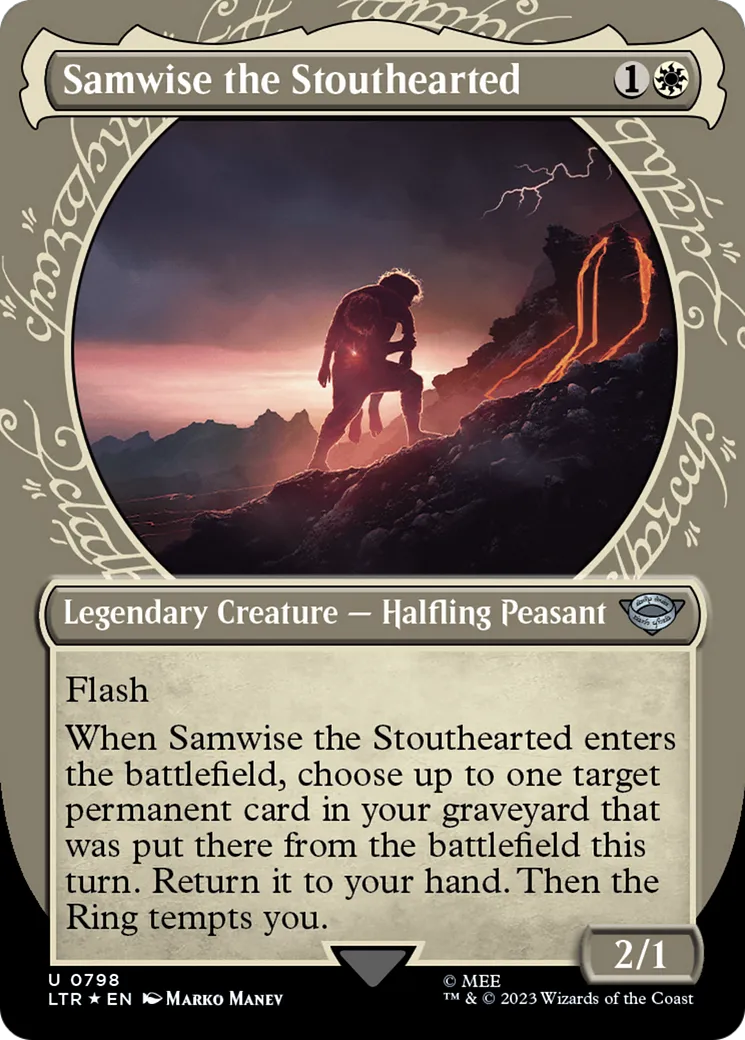 Samsagace l'Intrépide — The Lord of the Rings: Tales of Middle-earth — Magic: The Gathering