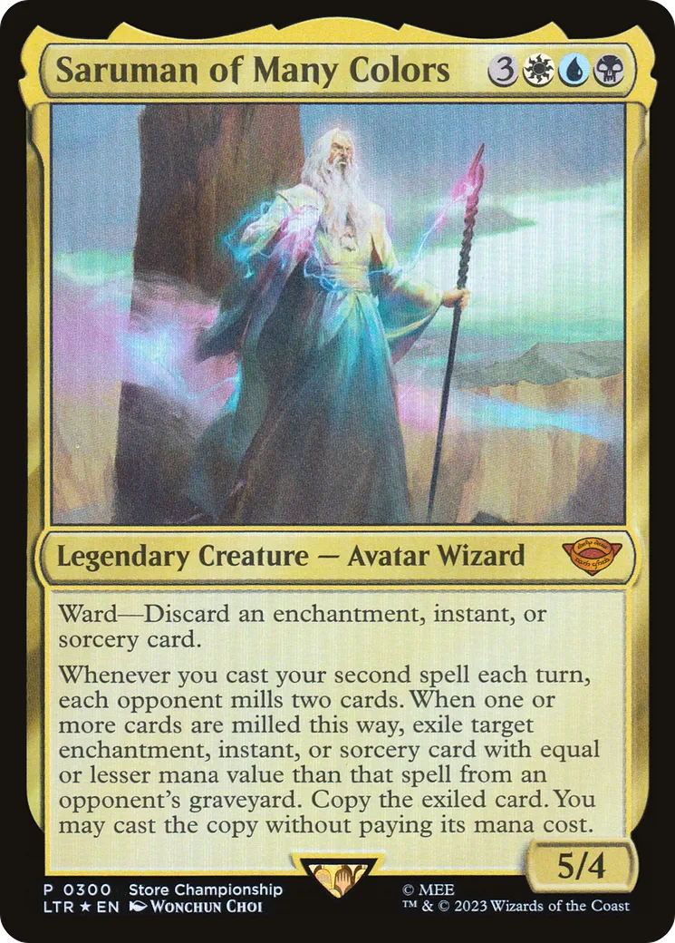 Saruman le Multicolore — The Lord of the Rings: Tales of Middle-earth — Magic: The Gathering