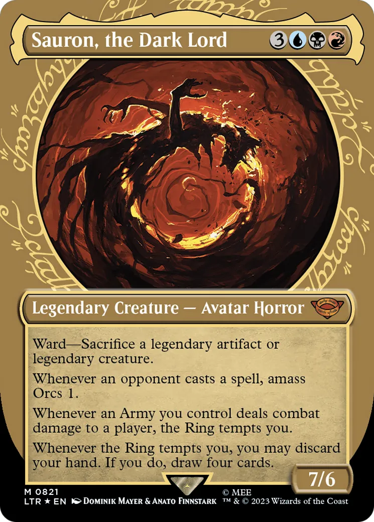 Sauron, le Seigneur ténébreux — The Lord of the Rings: Tales of Middle-earth — Magic: The Gathering