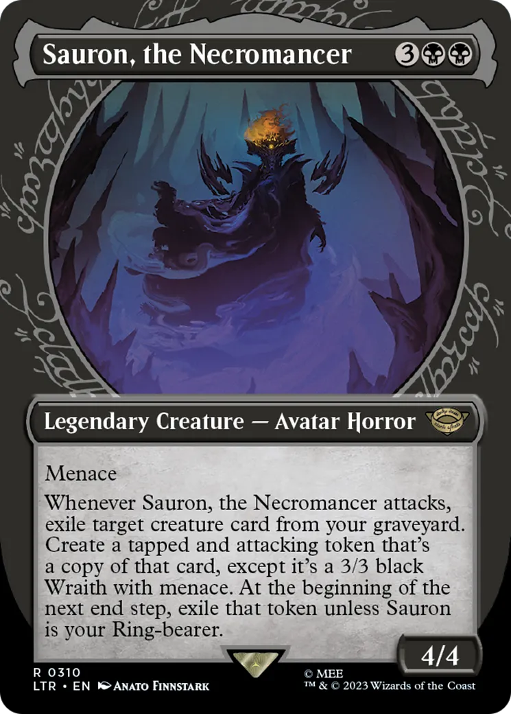 Sauron, the Necromancer — The Lord of the Rings: Tales of Middle-earth — Magic: The Gathering
