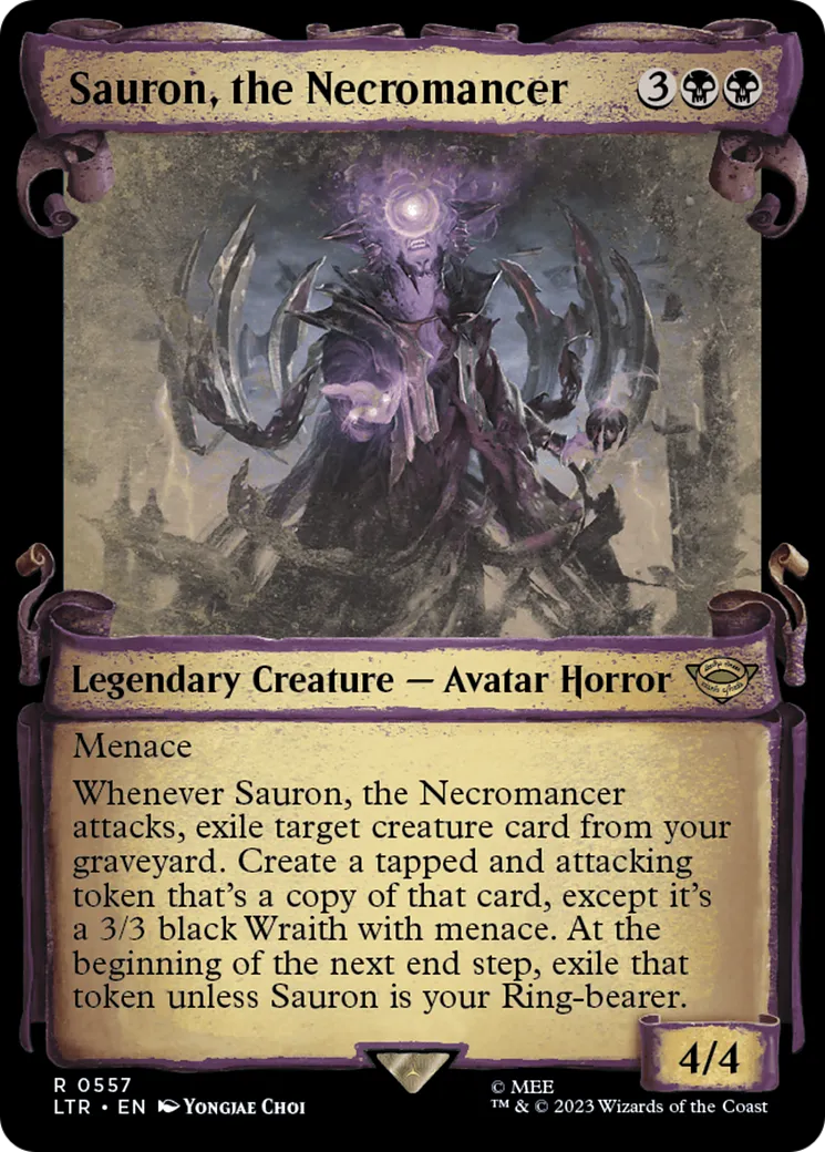 Sauron, the Necromancer — The Lord of the Rings: Tales of Middle-earth — Magic: The Gathering