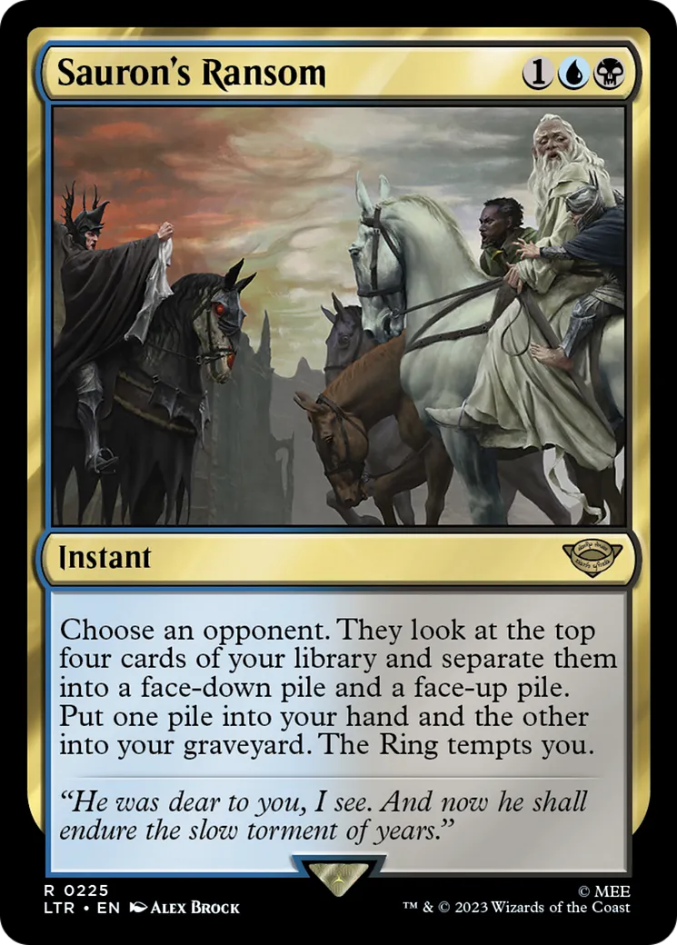 Sauron's Ransom — The Lord of the Rings: Tales of Middle-earth — Magic: The Gathering