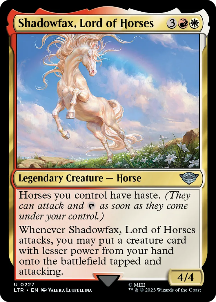 Gripoil, seigneur des chevaux — The Lord of the Rings: Tales of Middle-earth — Magic: The Gathering