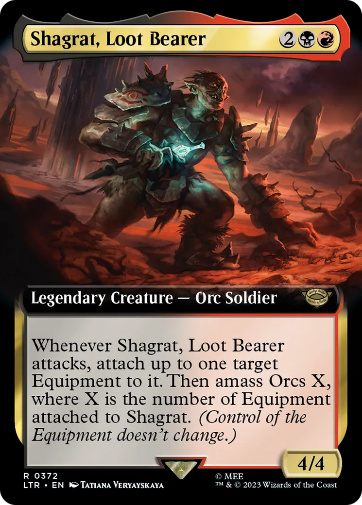 Shagrat, porteur du butin — The Lord of the Rings: Tales of Middle-earth — Magic: The Gathering