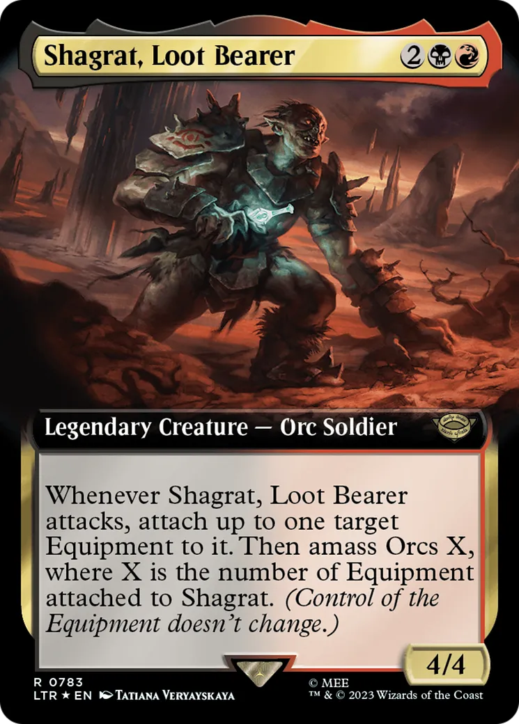 Shagrat, porteur du butin — The Lord of the Rings: Tales of Middle-earth — Magic: The Gathering
