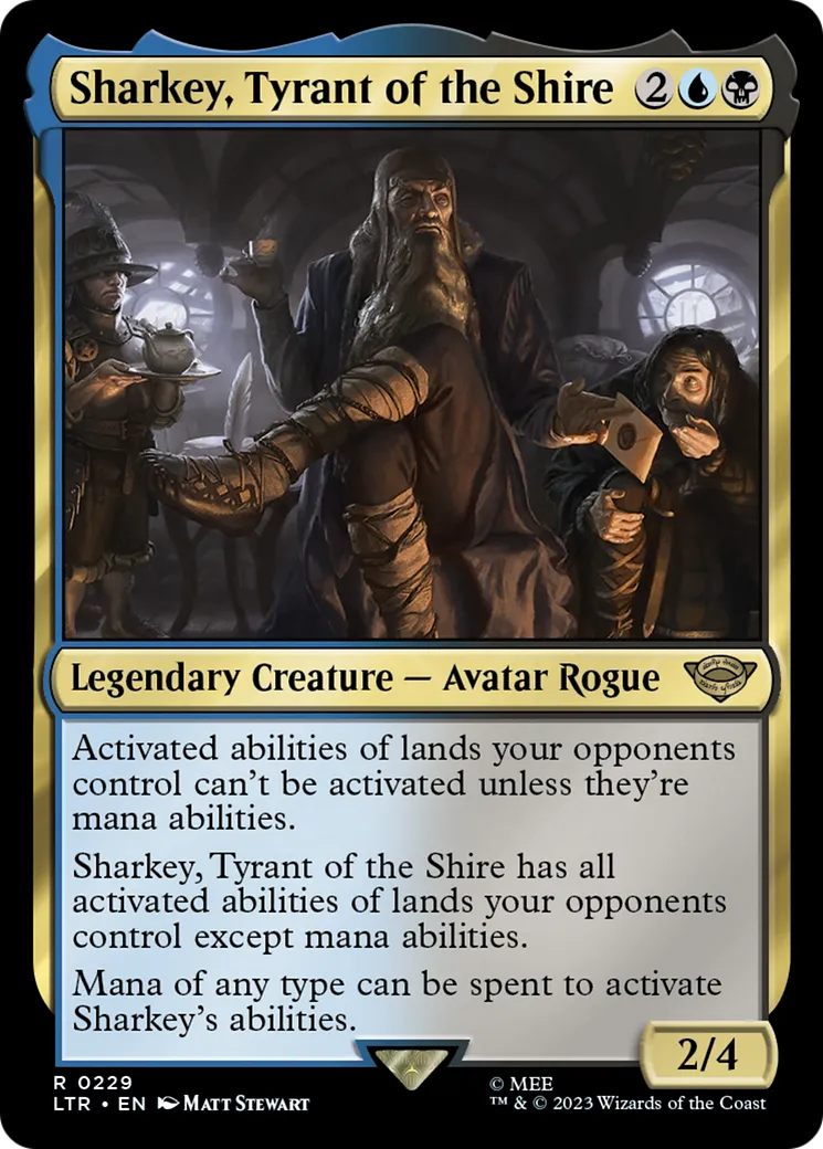 Sharkey, Tyrant of the Shire — The Lord of the Rings: Tales of Middle-earth — Magic: The Gathering