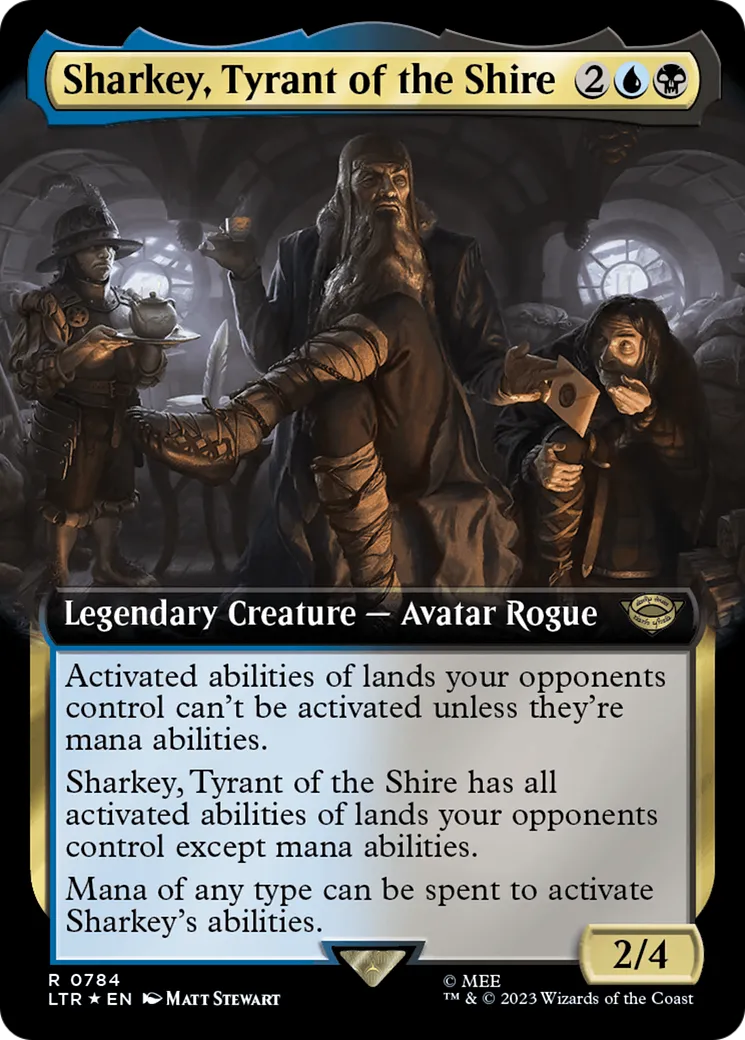 Sharkey, Tyrant of the Shire — The Lord of the Rings: Tales of Middle-earth — Magic: The Gathering
