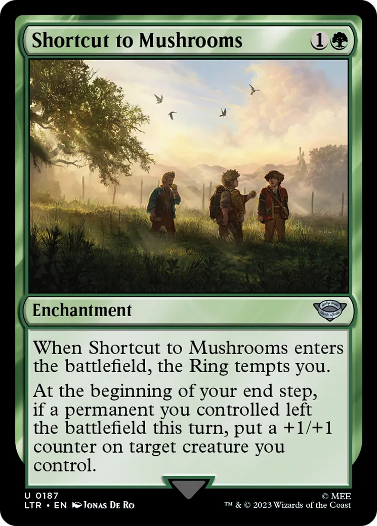 Shortcut to Mushrooms — The Lord of the Rings: Tales of Middle-earth — Magic: The Gathering