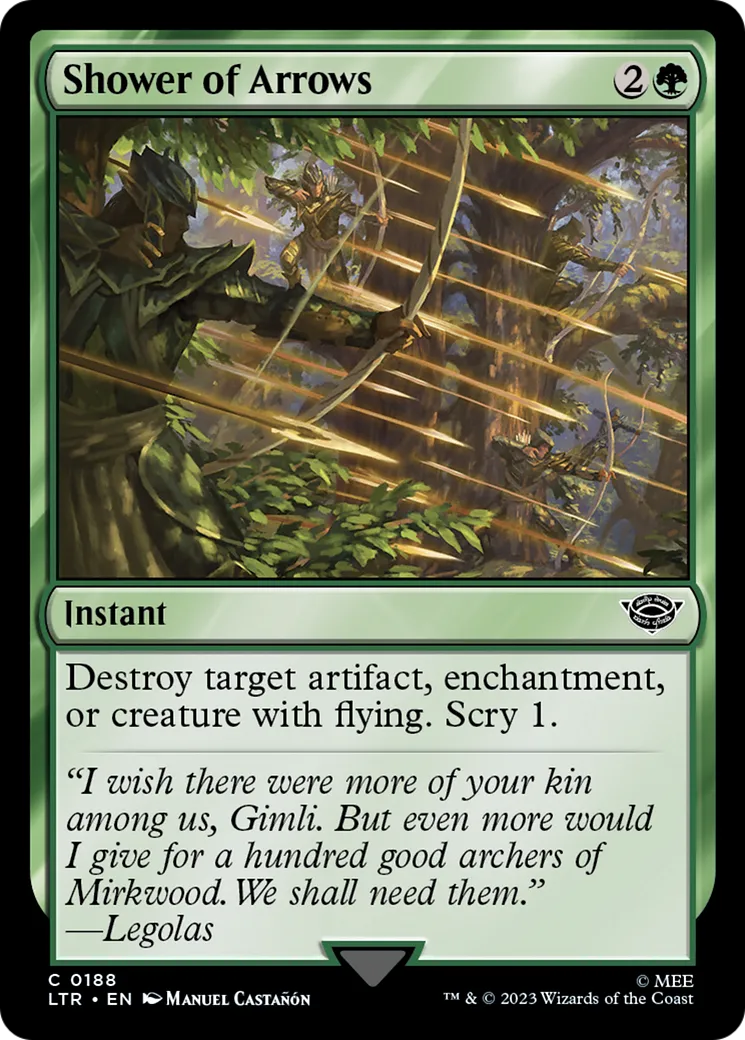 Shower of Arrows — The Lord of the Rings: Tales of Middle-earth — Magic: The Gathering