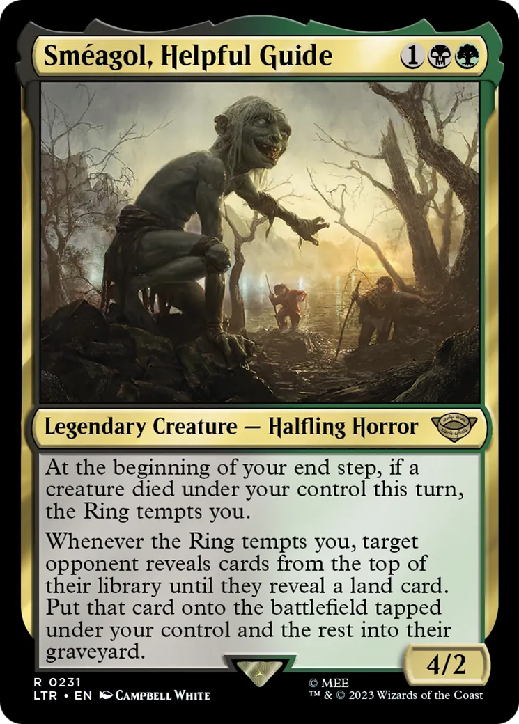 Sméagol, guide serviable — The Lord of the Rings: Tales of Middle-earth — Magic: The Gathering